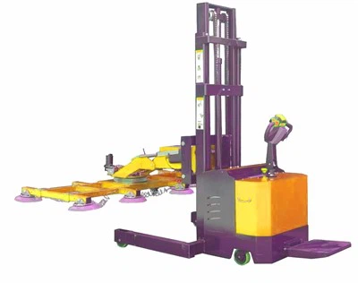 Carrinho de sucção totalmente elétrico